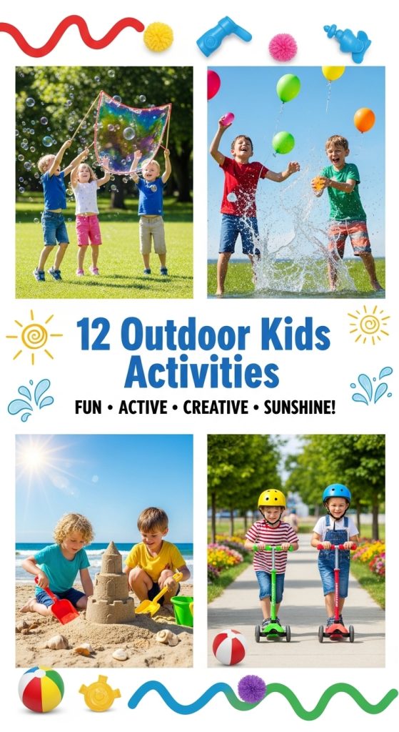 12 Outdoor Kids Summer Activities