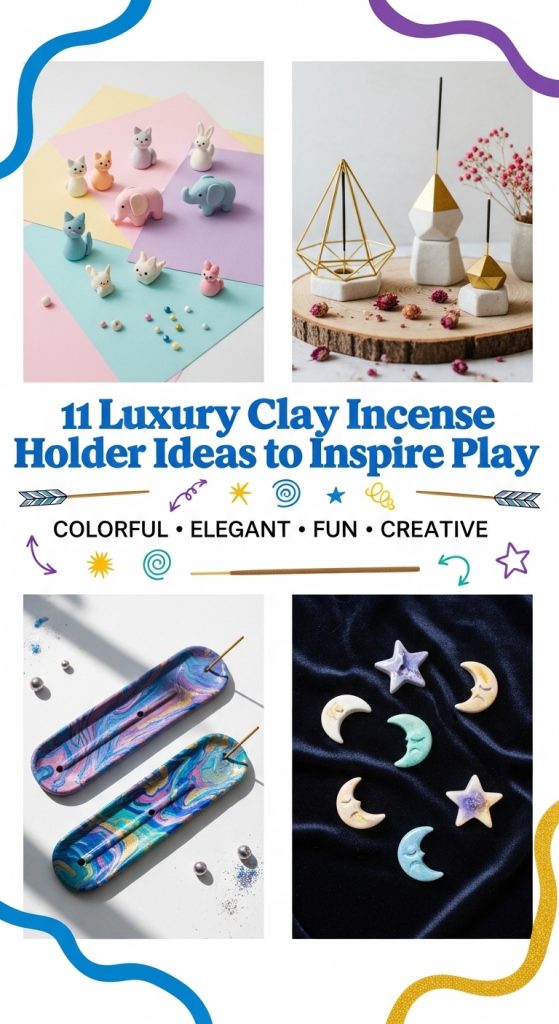 11 Luxury Clay Incense Holder Ideas to Inspire Play