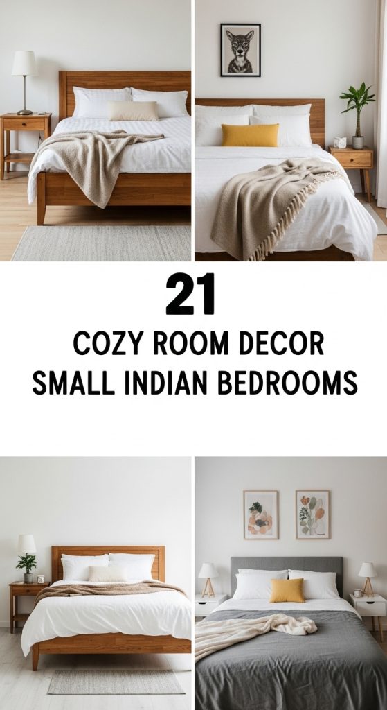 21 Cozy Room Decor Small Indian Bedrooms